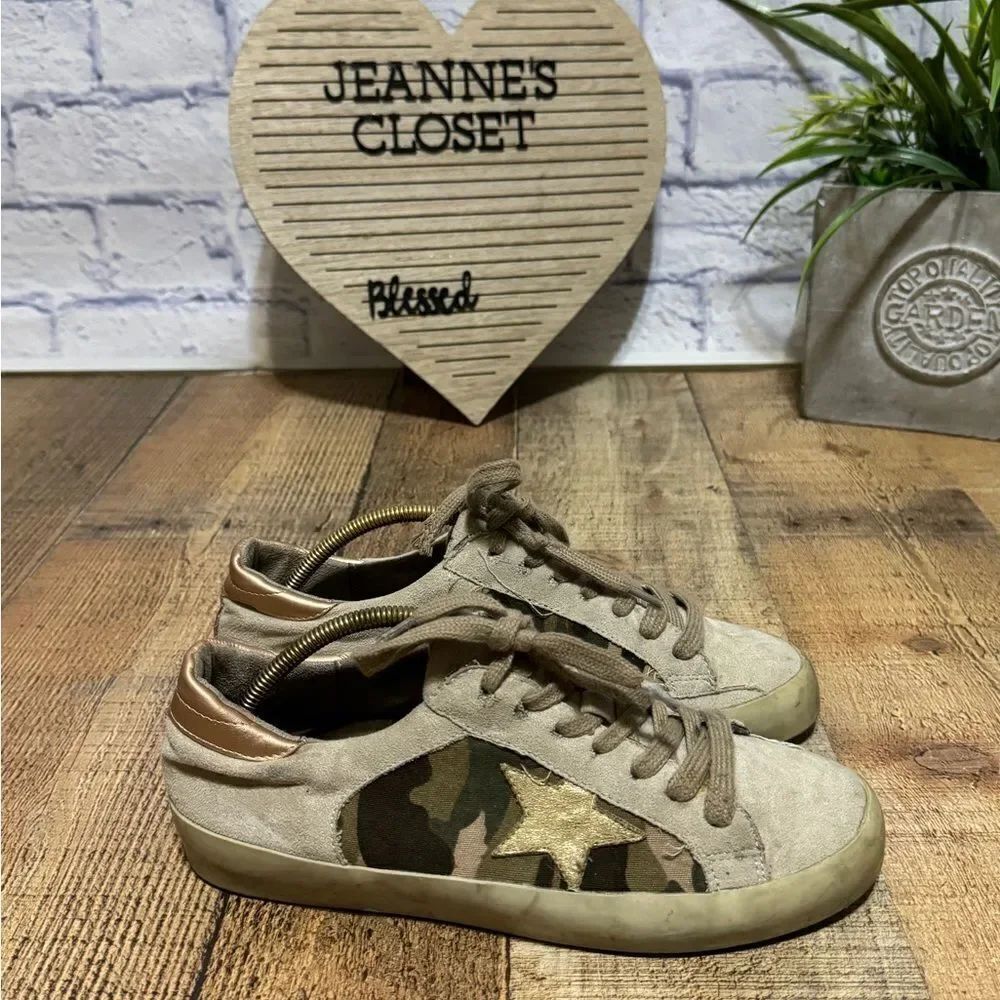 Shushop camo sneakers